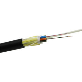 Envergure du câble optique 100m de fibre de noyau d'ADSS 12 toute l'antenne diélectrique de soutien d'individu