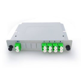 Carte optique adaptée aux besoins du client de cassette du module 2x8 de diviseur de PLC de fibre de longueur de fibre