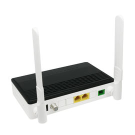 Le réseau de transport optique de fibre de modem de GEPON FTTH ONU avec 1GE+1FE+1Catv+Wifi met en communication
