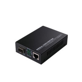 Convertisseur de médias de fibre de Gigabit Ethernet, convertisseur de médias de 10/100/1000M SFP