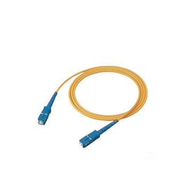 9/125 longévité élevée optique de mode unitaire de corde de correction de fibre de PVC LSZH de SC/UPC 3M