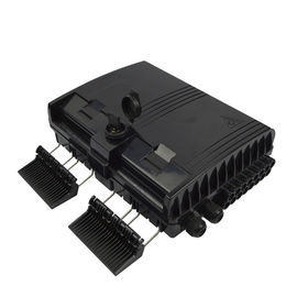 Boîte imperméable noire de CTO, 16 boîte optique d'arrêt du port OTB pour le réseau de Ftth