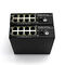 1 performance de convertisseur de médias de Gigabit Ethernet de fibre de port de Fiber+8 Rj45 haute